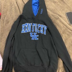 Kentucky Wildcats Black and Blue Hoodie